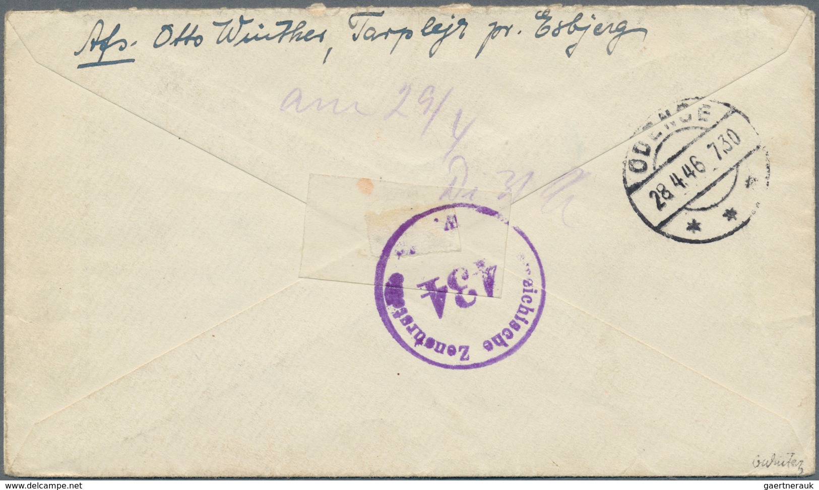 15781 Österreich - Besonderheiten: 1946: Österreichische Lagerpost Tarp, Portofreiheitsmarke Type I, Ungez - Autres & Non Classés