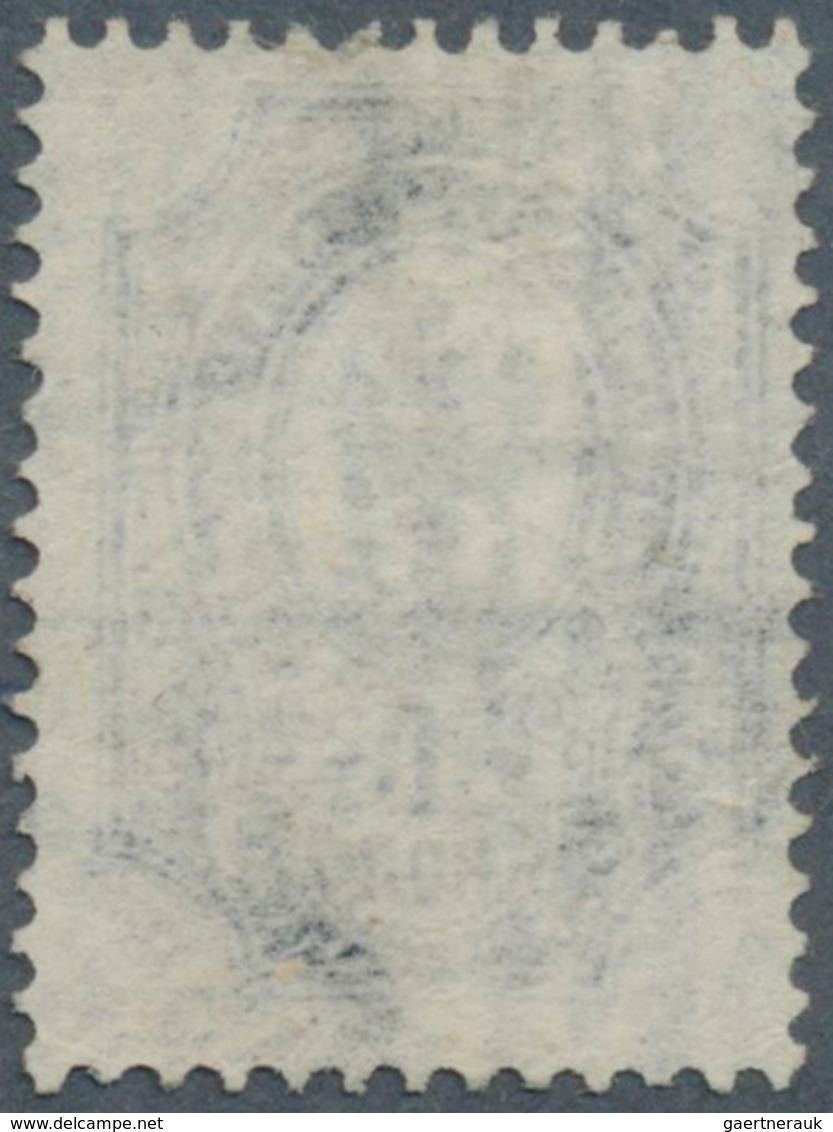 15927 Russland: 1904, 10kop. Blue, Vertically Striated Paper, Showing Variety "inverted Burelage", Fine Us - Ungebraucht