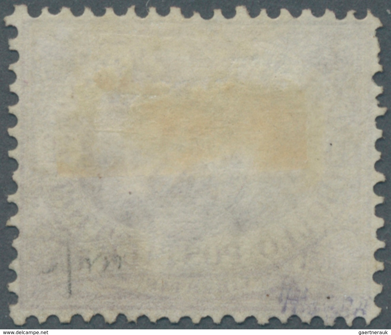 15991 San Marino: 1877, 40 C Violett, Ungebrauchtes Kabinettstück Mit Originalgummi Und Falzspur, Mi. 850, - Ungebraucht