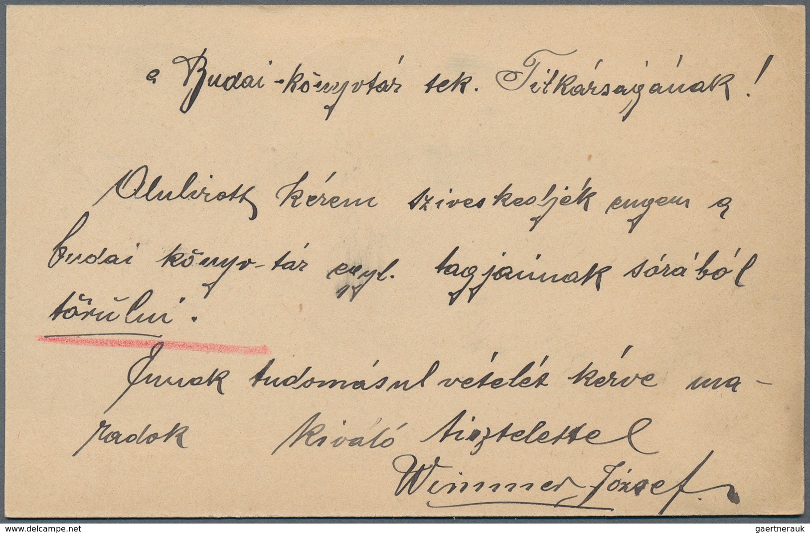 16426 Ungarn - Ganzsachen: 1901 (6.12.), Postkarte 4 F. 'Stephanskrone' Mit 10 F. 'Turul' Zufrankiert Als - Entiers Postaux