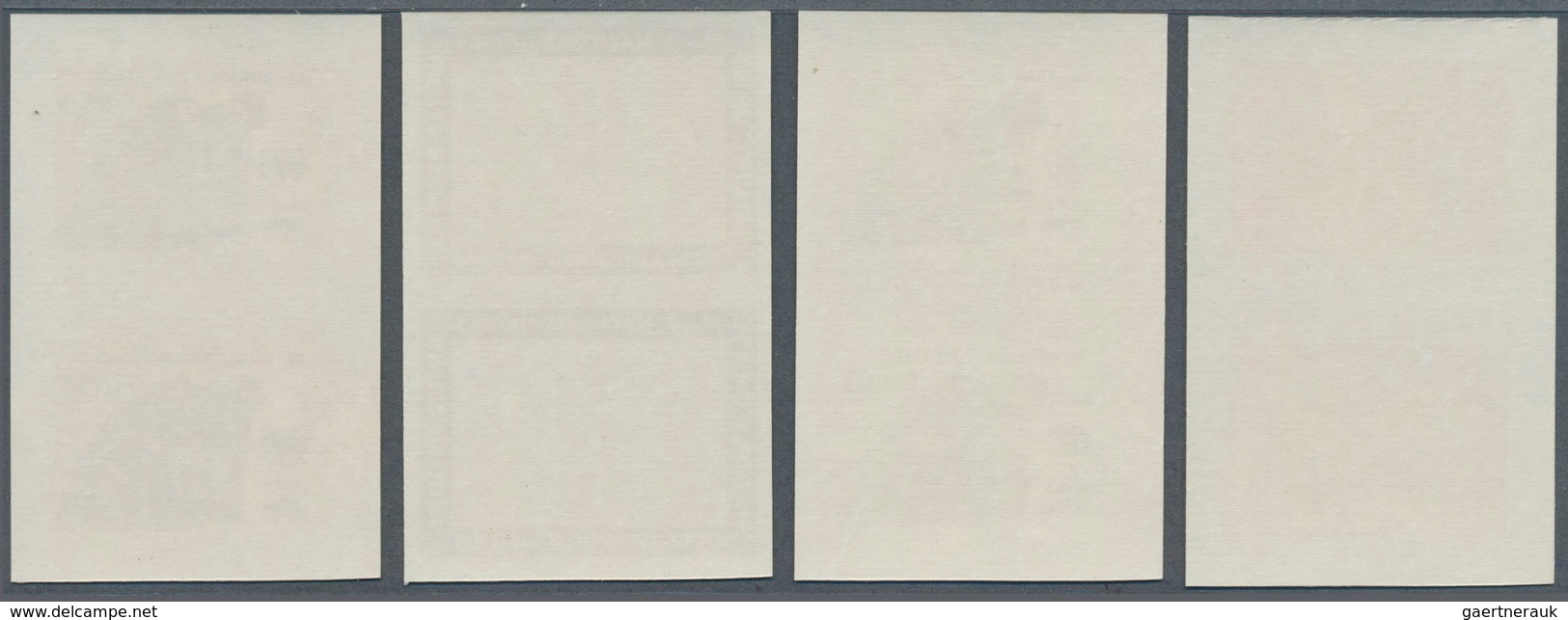 16466 Vereinte Nationen - Genf: 1971. Progressive Proof (4 Phases) In Vertical Pairs For The Complete "Ref - Ungebraucht