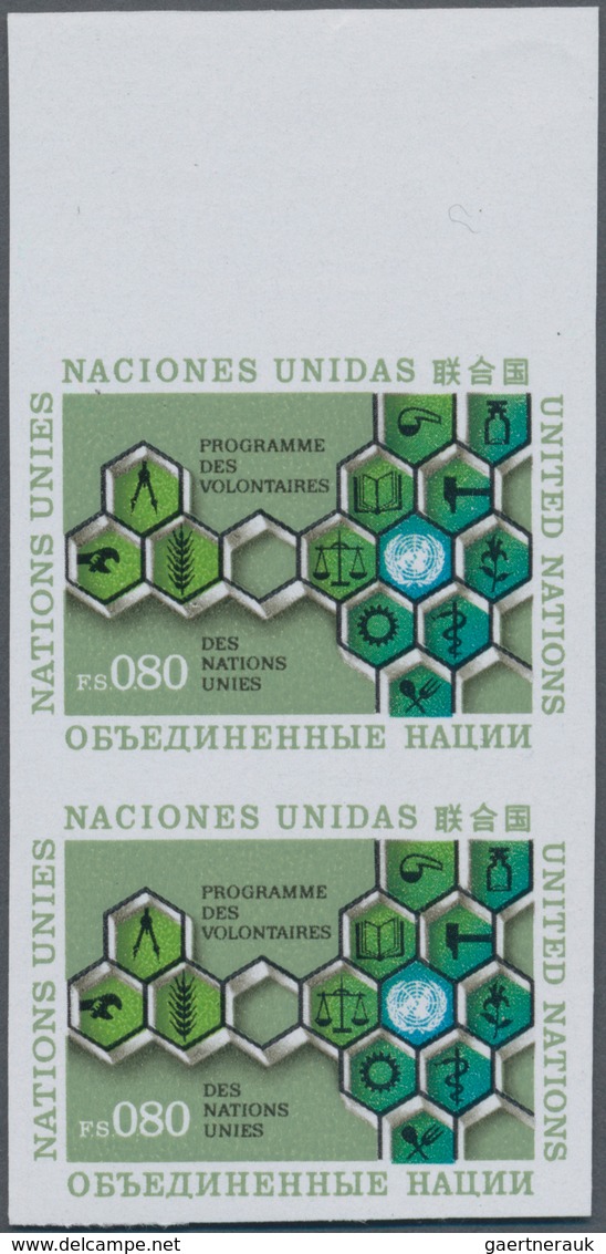 16479 Vereinte Nationen - Genf: 1973. Complete Issue "5th Anniversary Of The UN Volunteer Program" (1 Valu - Neufs