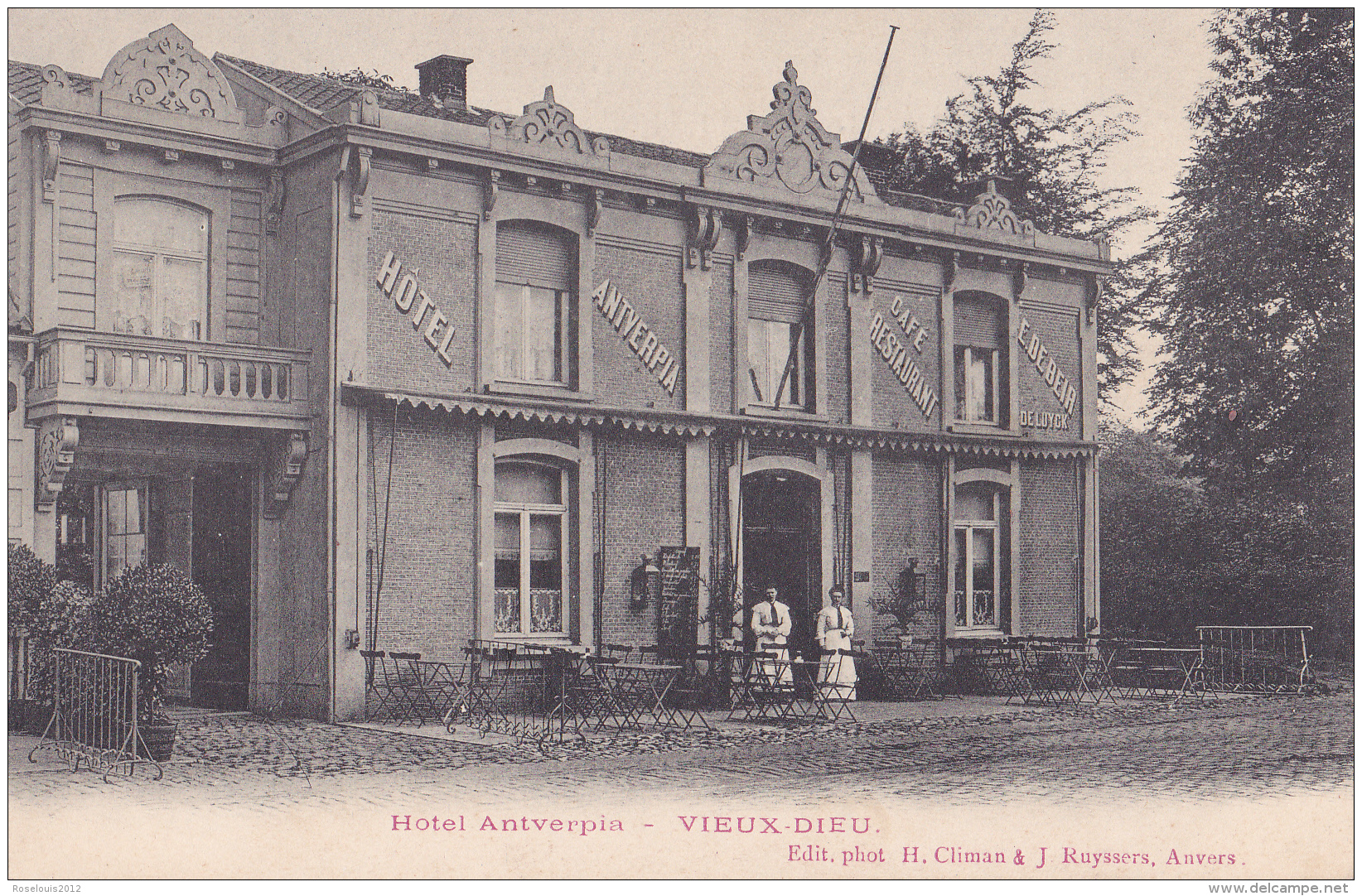 VIEUX-DIEU / OUDE-GOD : Hôtel Antverpia - Autres & Non Classés