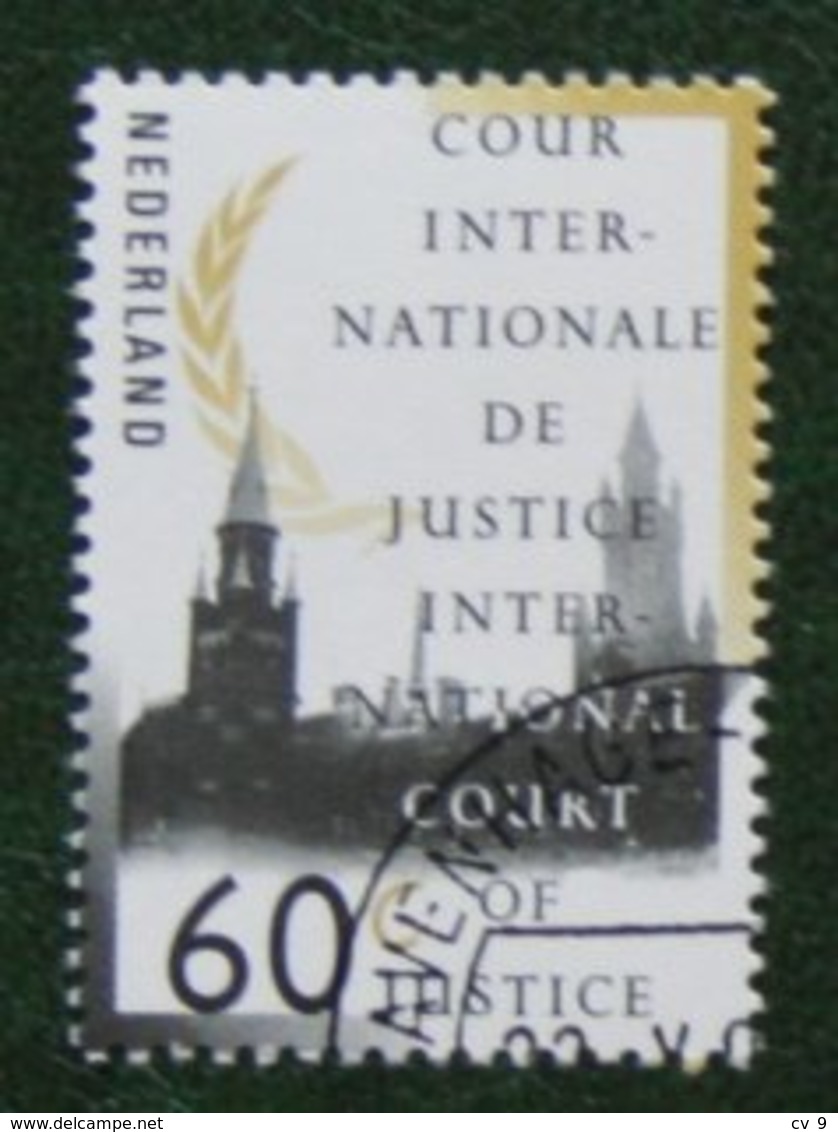 60 Ct Cour Court Internationale De Justice NVPH D49 D 49 1989-1994 Gestempelt / Used NEDERLAND / NIEDERLANDE - Service