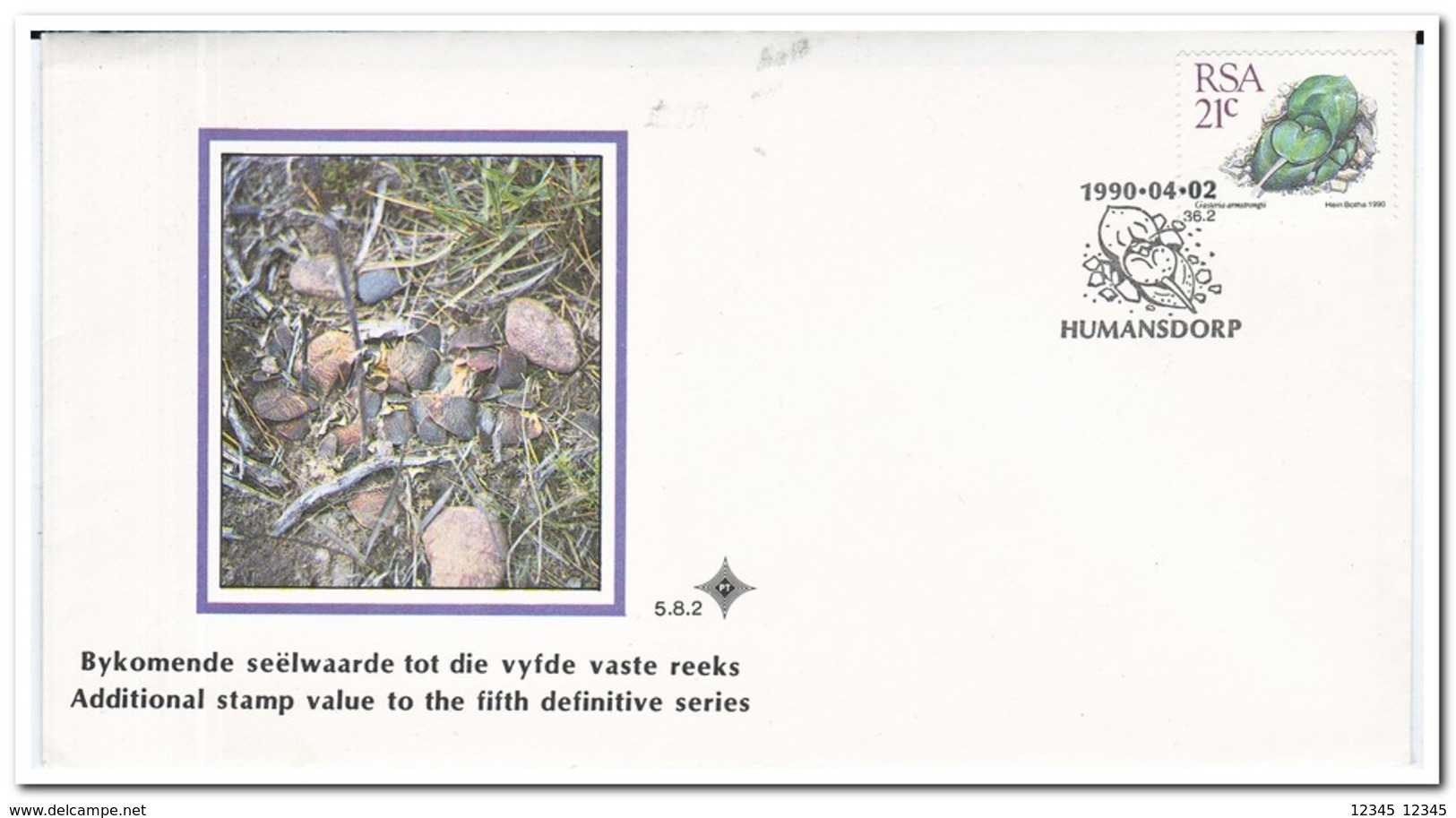 Zuid Afrika 1990, FDC, Succulents - Ongebruikt