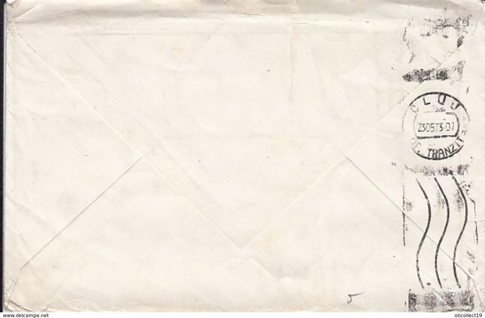 AMOUNT 7.5, CORCAIGH, RENT A CAR, RED MACHINE STAMPS ON COVER, 1973, IRELAND - Briefe U. Dokumente