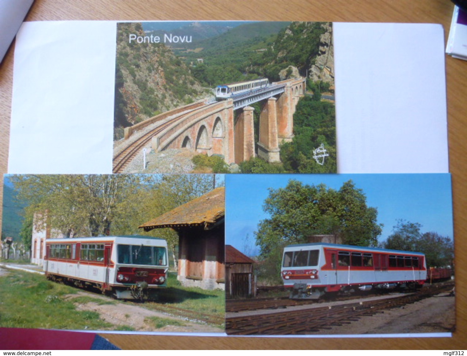 CORSE : CHEMIN DE FER DE LA CORSE : Autorail Soulé X 97050 Et CFD X 1200 Et X 5000 - LOT De 3 CPM - Treinen