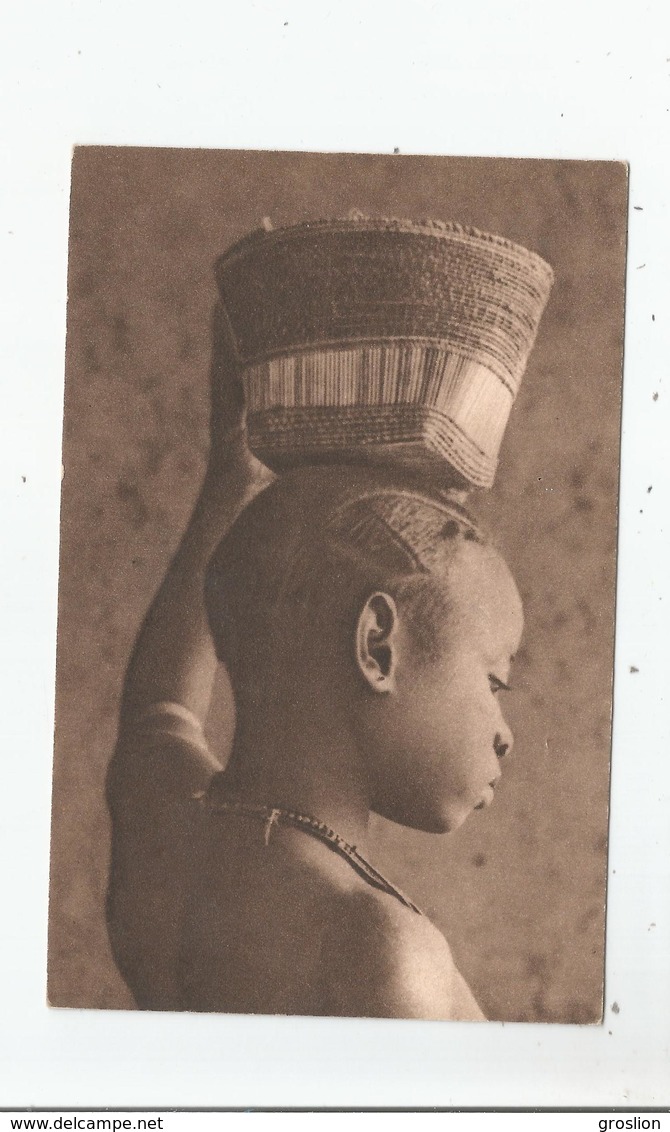 JEUNE FILLE DE GARONGO EN HAUTE VOLTA (PANIER SUR LA TETE) - Burkina Faso