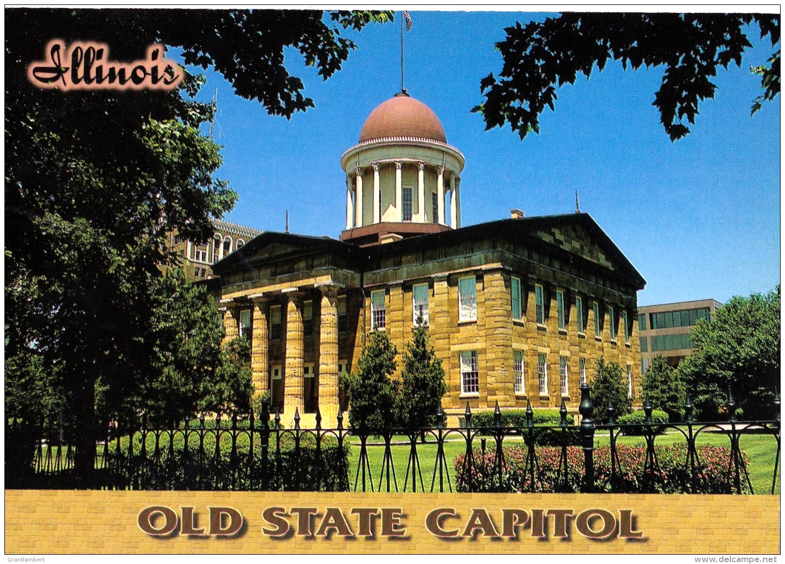 Old State Capitol, Springfield, Illinois, USA Unused - See Notes - Springfield – Illinois