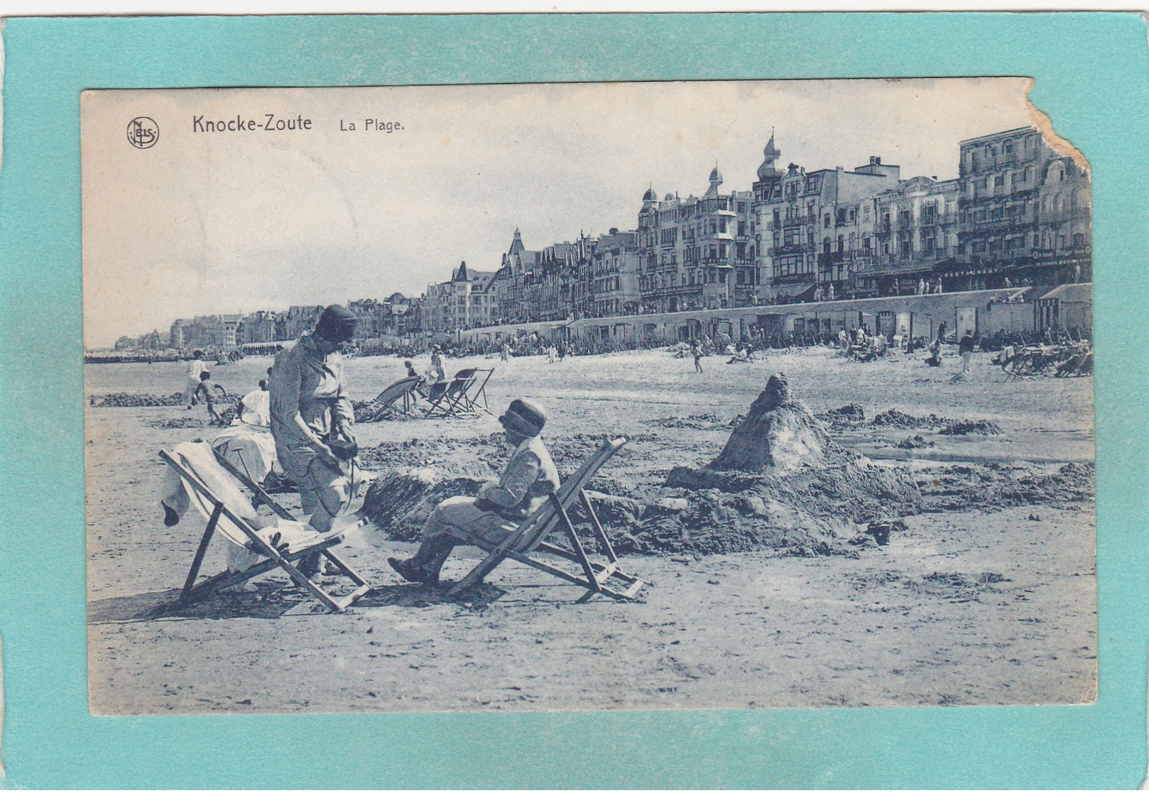 Old Small Postcard Of Knocke-Zoute,West Flanders,,Belgium,R53. - Other & Unclassified