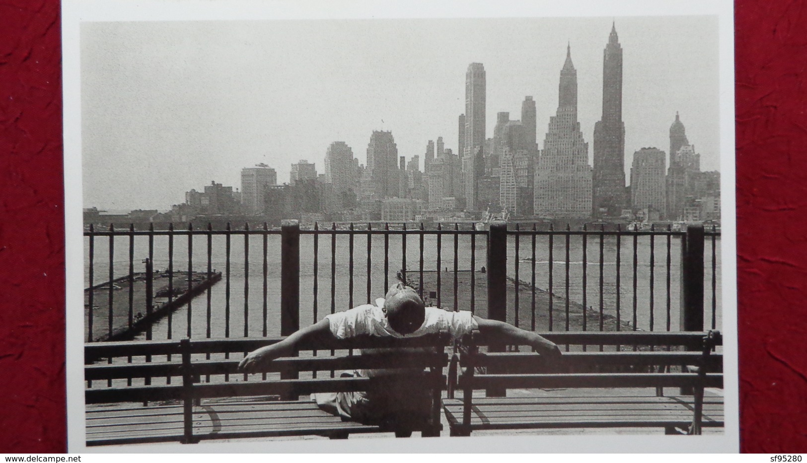 CPM LOUIS STETTNER PROMENADE BROOKLYN NEW YORK 1954 - Autres & Non Classés