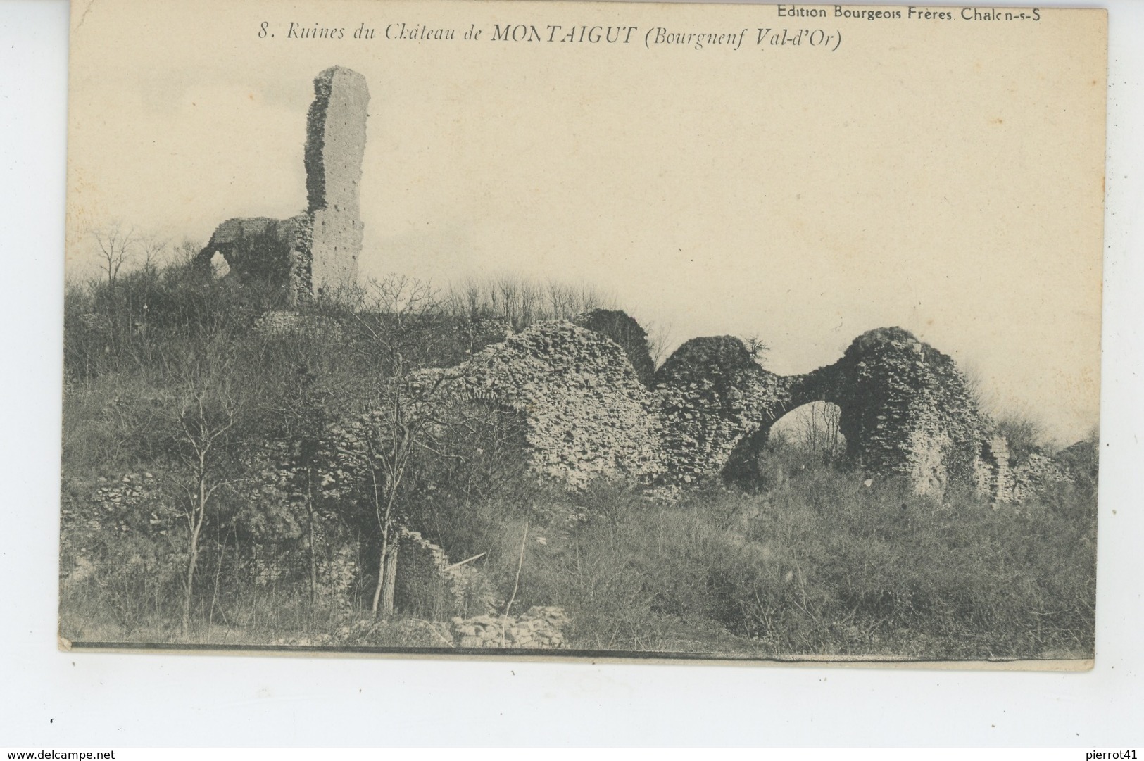 Ruines Du Château De MONTAIGUT - Autres & Non Classés