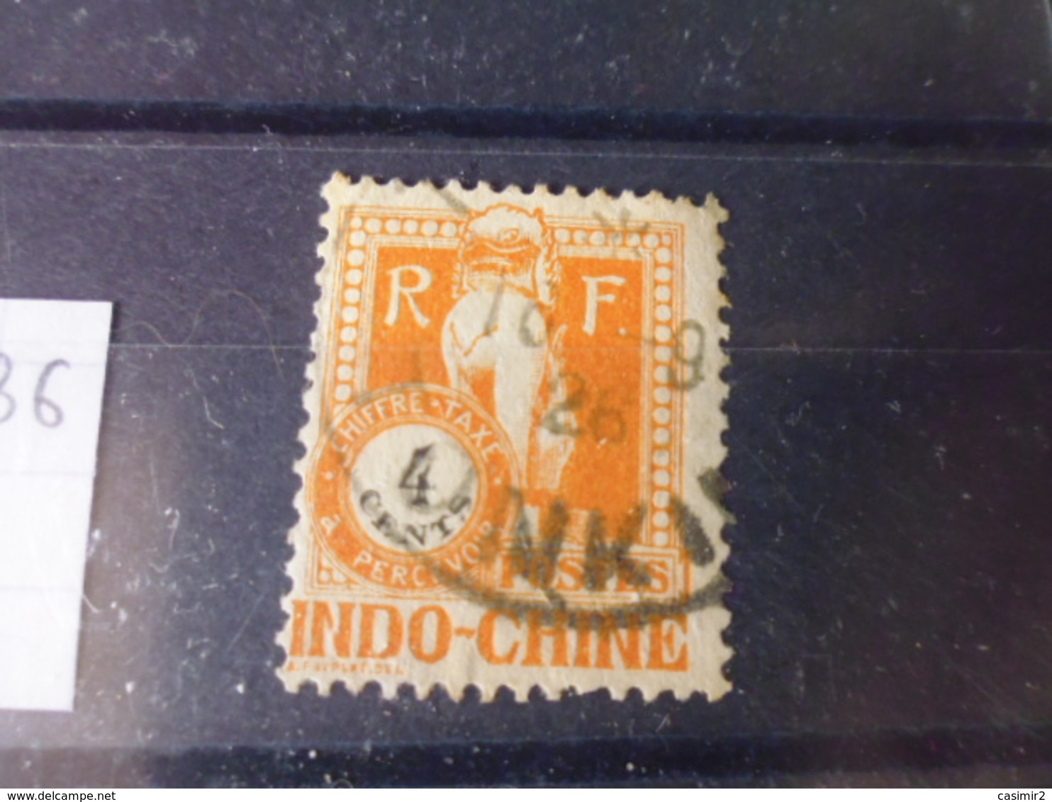 INDOCHINE YVERT N° 36 - Postage Due