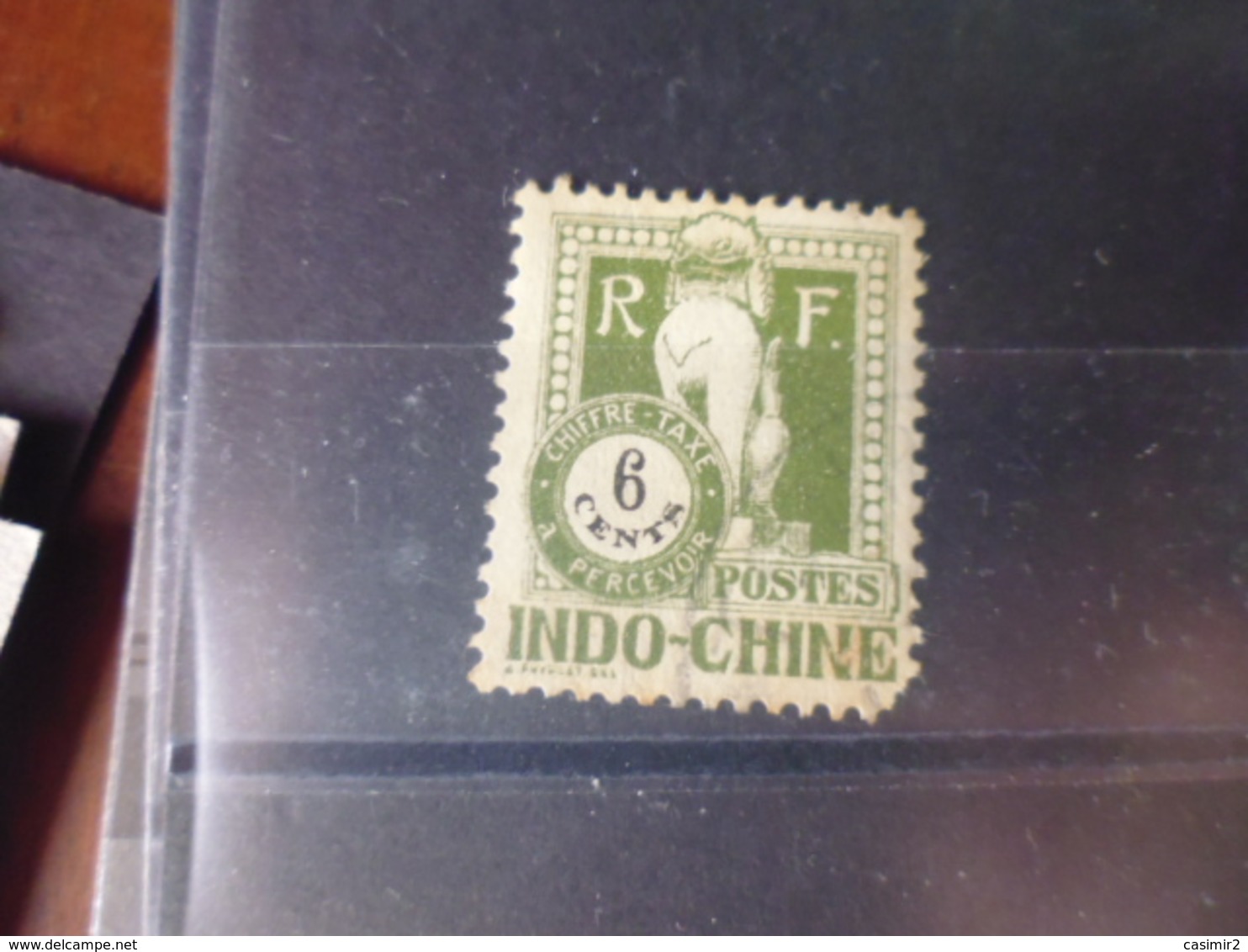 INDOCHINE YVERT N° 37 - Timbres-taxe