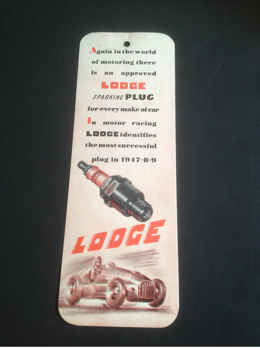 Lot de 4 marques-page pub- Atomobile Unic-Cognac Bisquit-Tabac Naja-Bougies Lodge