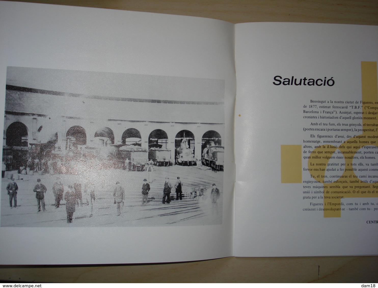 ESPAGNE PROGRAMA EXPOSICION CENTENARI FERROCARIL  FIGUERES 1977 24 PAGES + FEUILLET N° + REGLEMENT CONCOURS