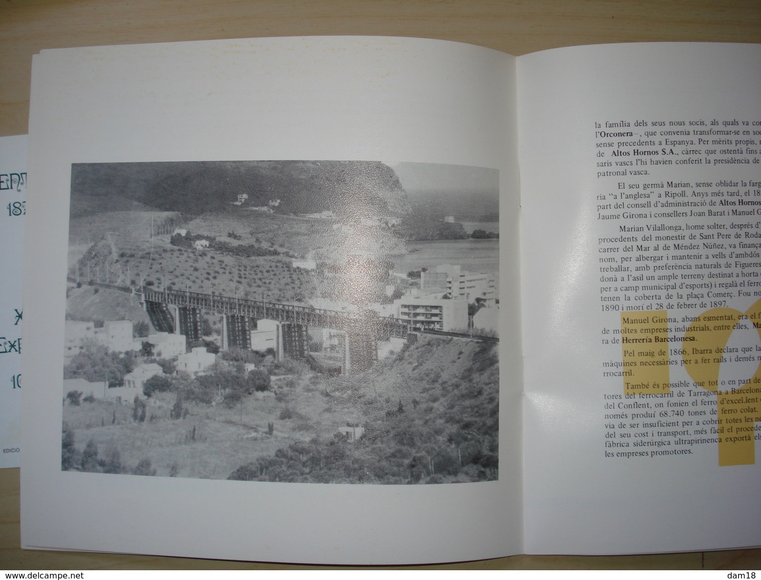 ESPAGNE PROGRAMA EXPOSICION CENTENARI FERROCARIL  FIGUERES 1977 24 PAGES + 1 FEUILLET NUMEROTE - Exposiciones Filatélicas