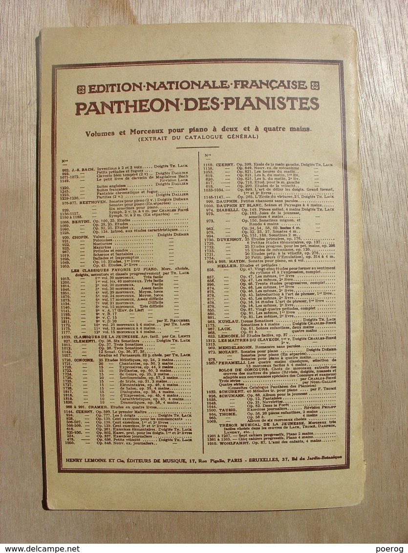 SOLFEGE DES SOLFEGES - VOLUME 1E - Pour Voix De SOPRANO - HENRY LEMOINE & CIE - 1957 - LECONS - Partitions Musicales Anciennes