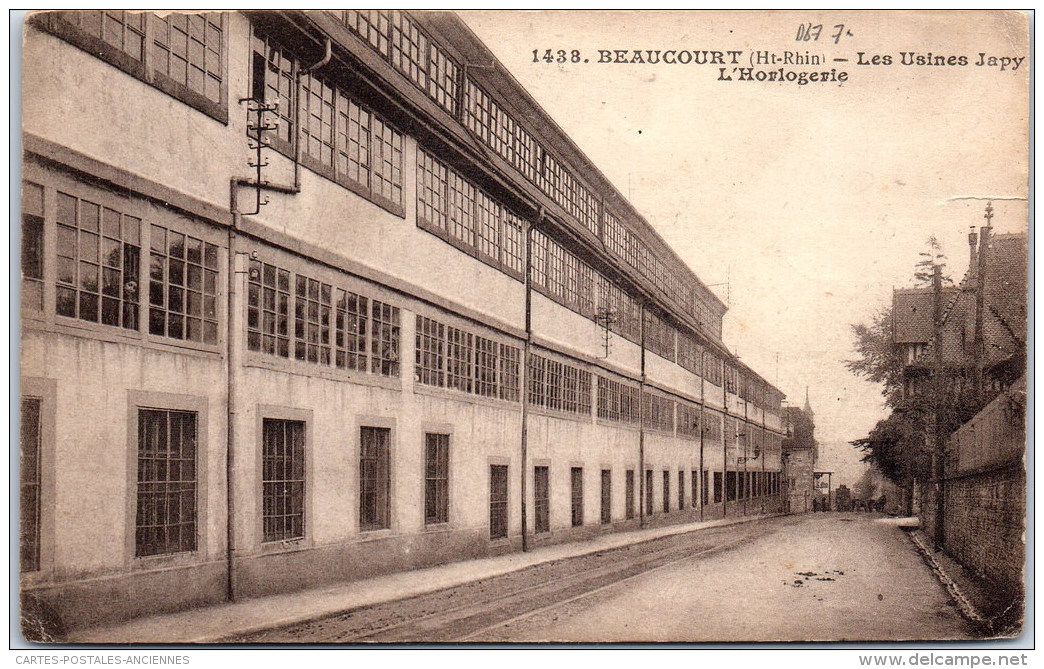 90 BEAUCOURT - Les Usines Jappy, L'horlogerie - Beaucourt