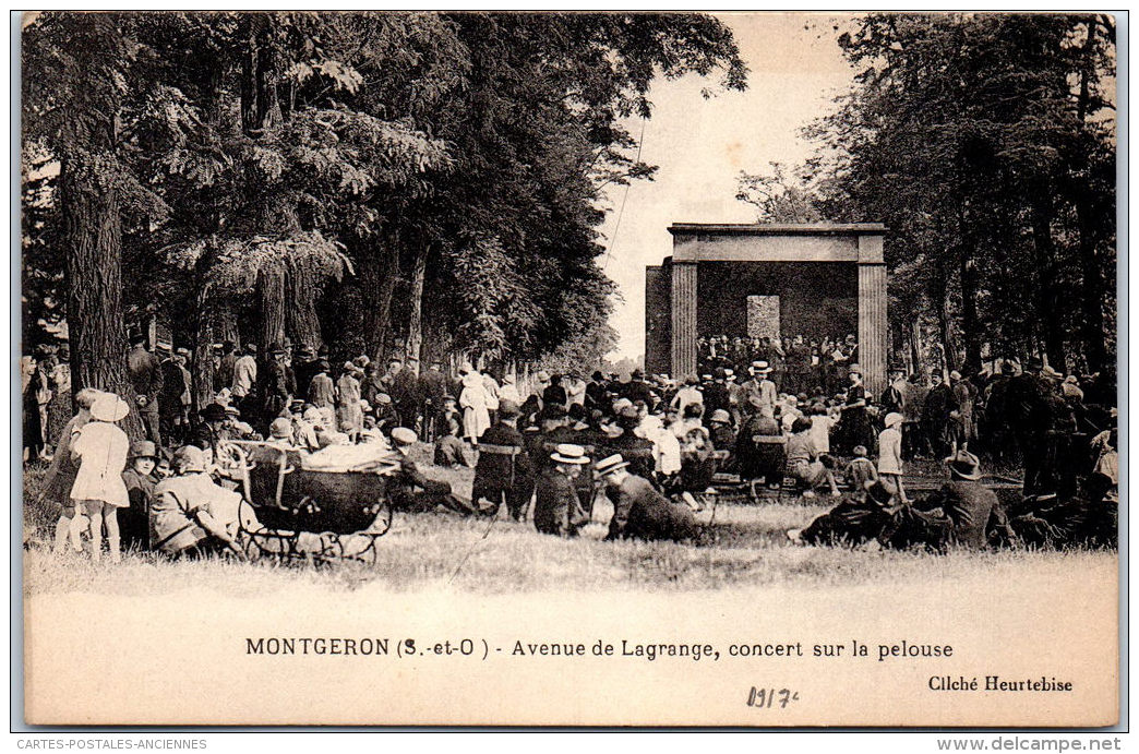 91 MONTGERON - Avenue Lagrange, Concert Sur La Pelouse - Montgeron