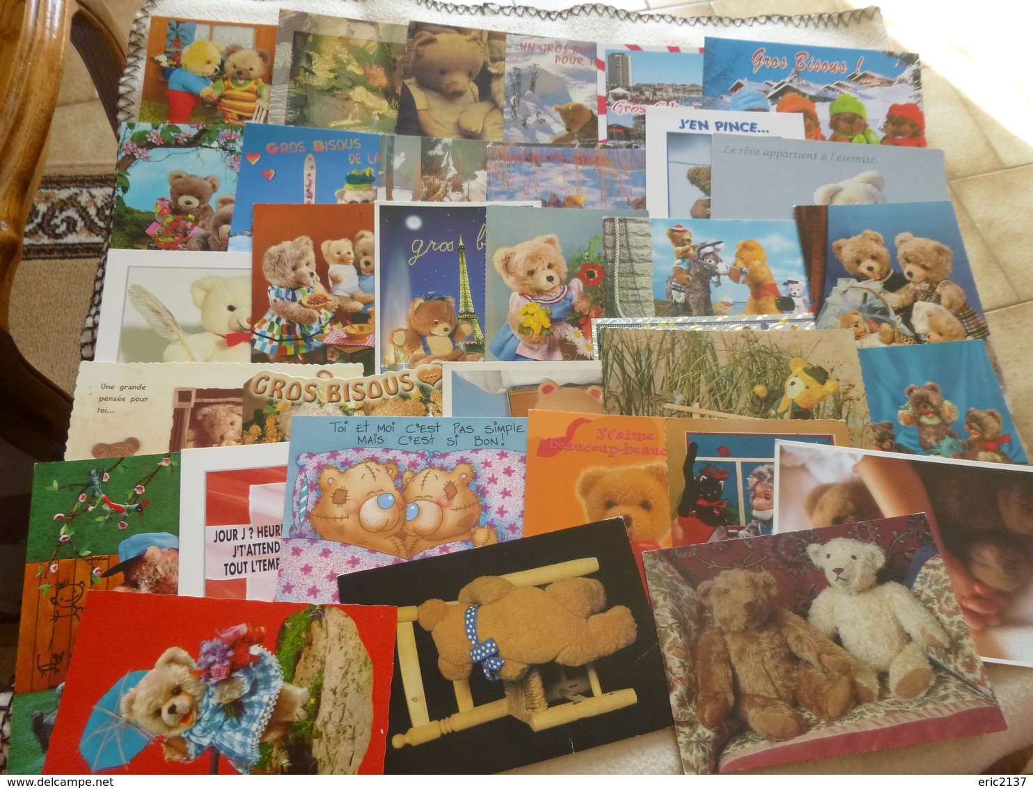 LOT DE 30 CARTES NOUNOURS ..OURSONS..PELUCHES - 5 - 99 Cartoline