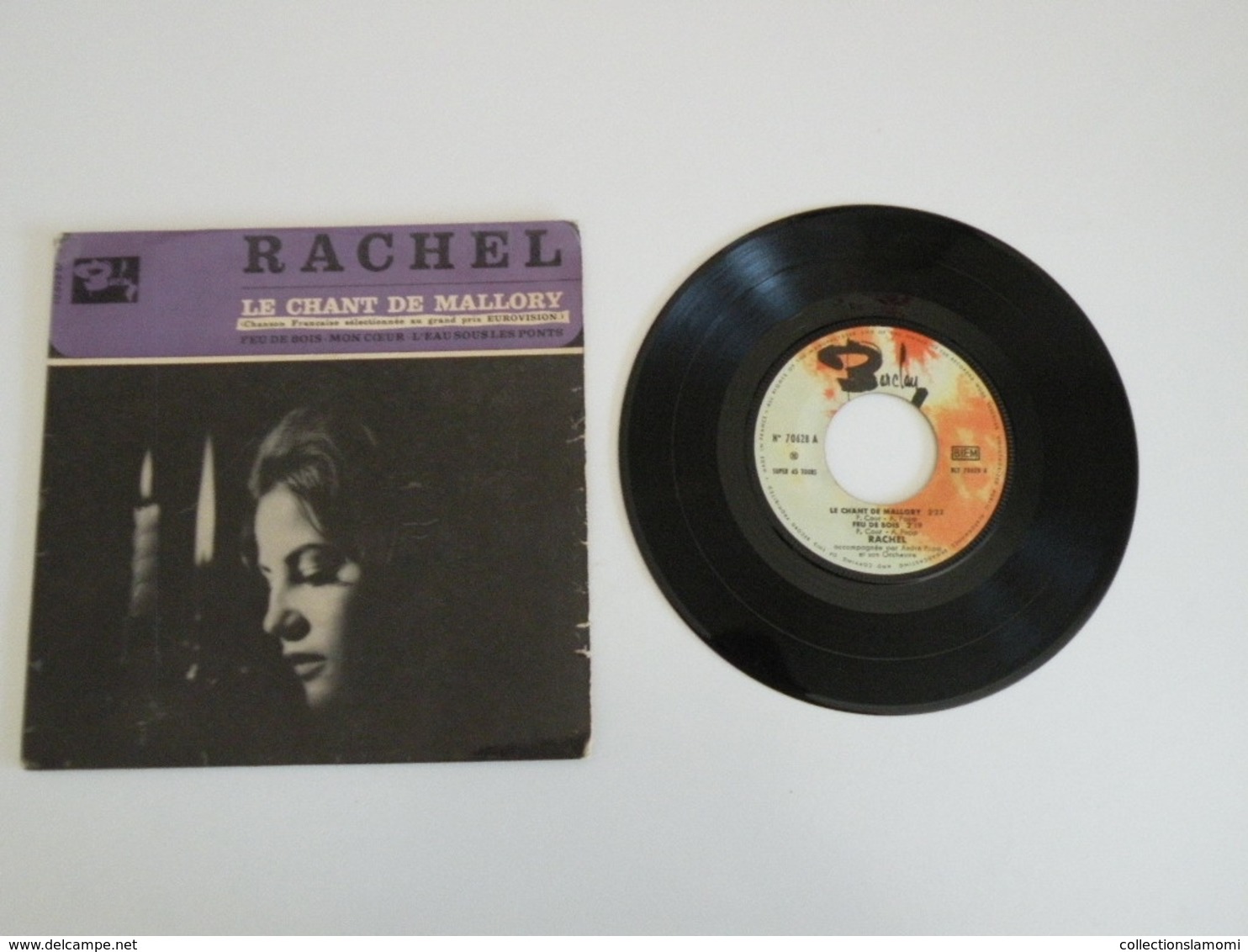 Rachel - Le Chant De Mallory à été Sélectionnée Pour L'Eurovision (1964) - (Vinyle 45 T) - Humor, Cabaret