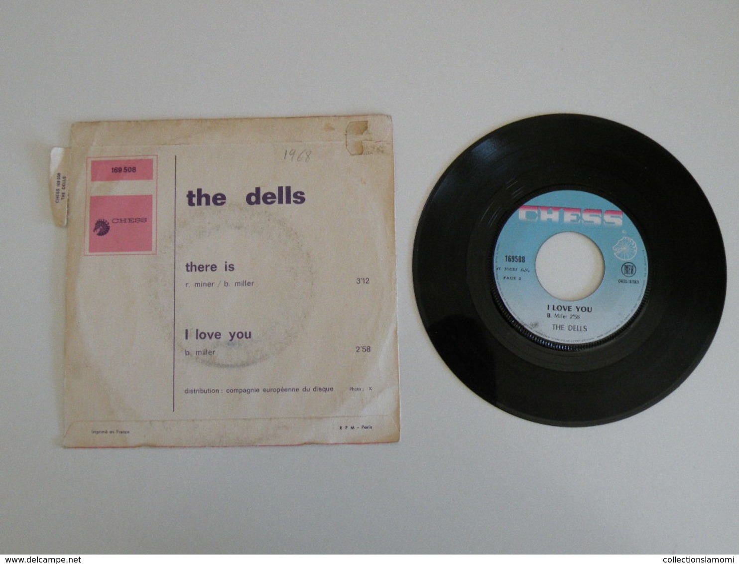 The Dells - There Is - I Love You (1968) - (Vinyle 45 T) - Soul - R&B