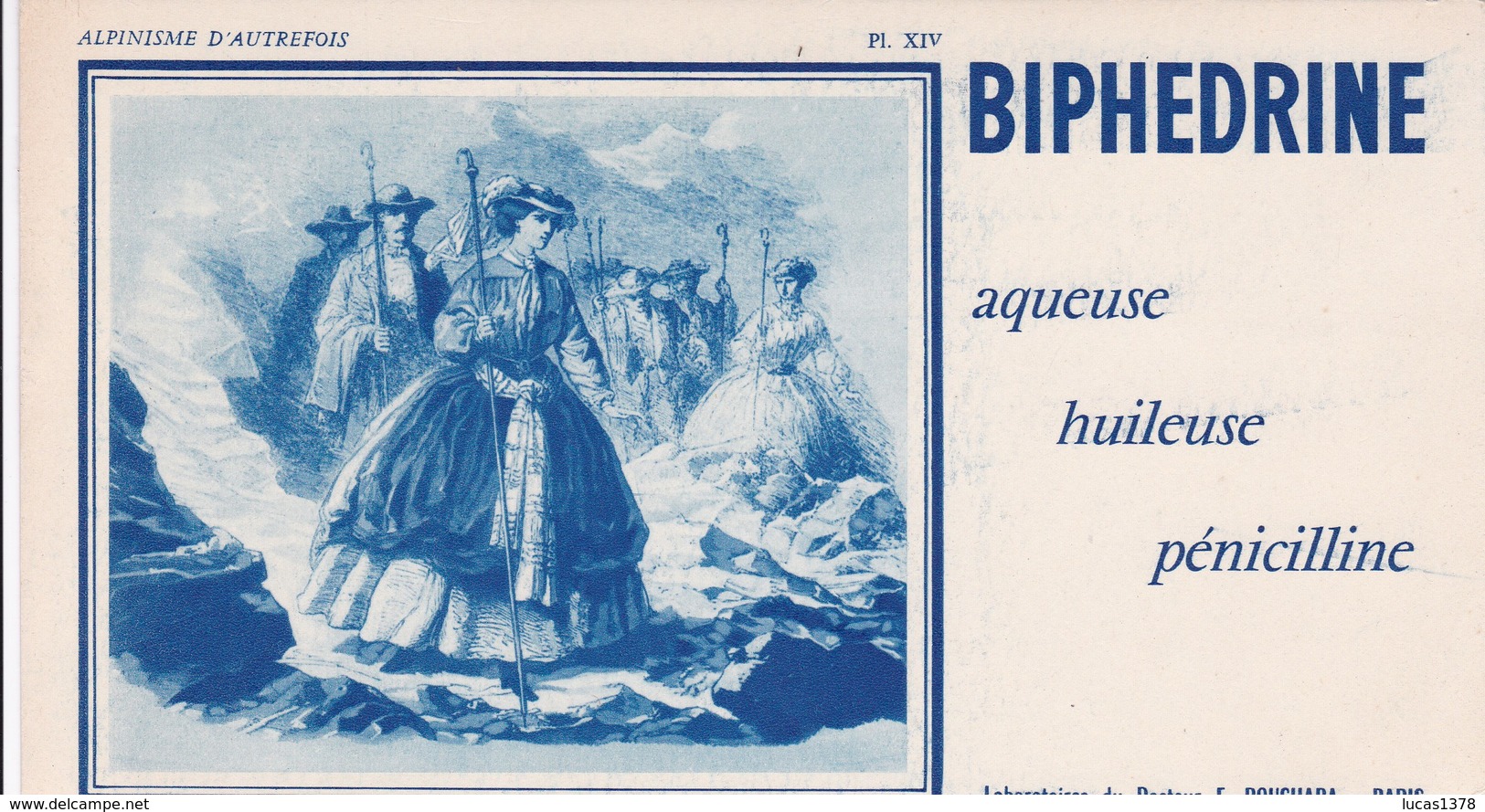 BIPHEDRINE / L IMPERATRICE EUGENIE - Produits Pharmaceutiques