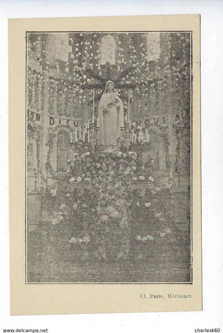 CPA Photo Sainte Thérèse De Lisieux Pluie De Roses Cliché Héricourt Paris - Santi