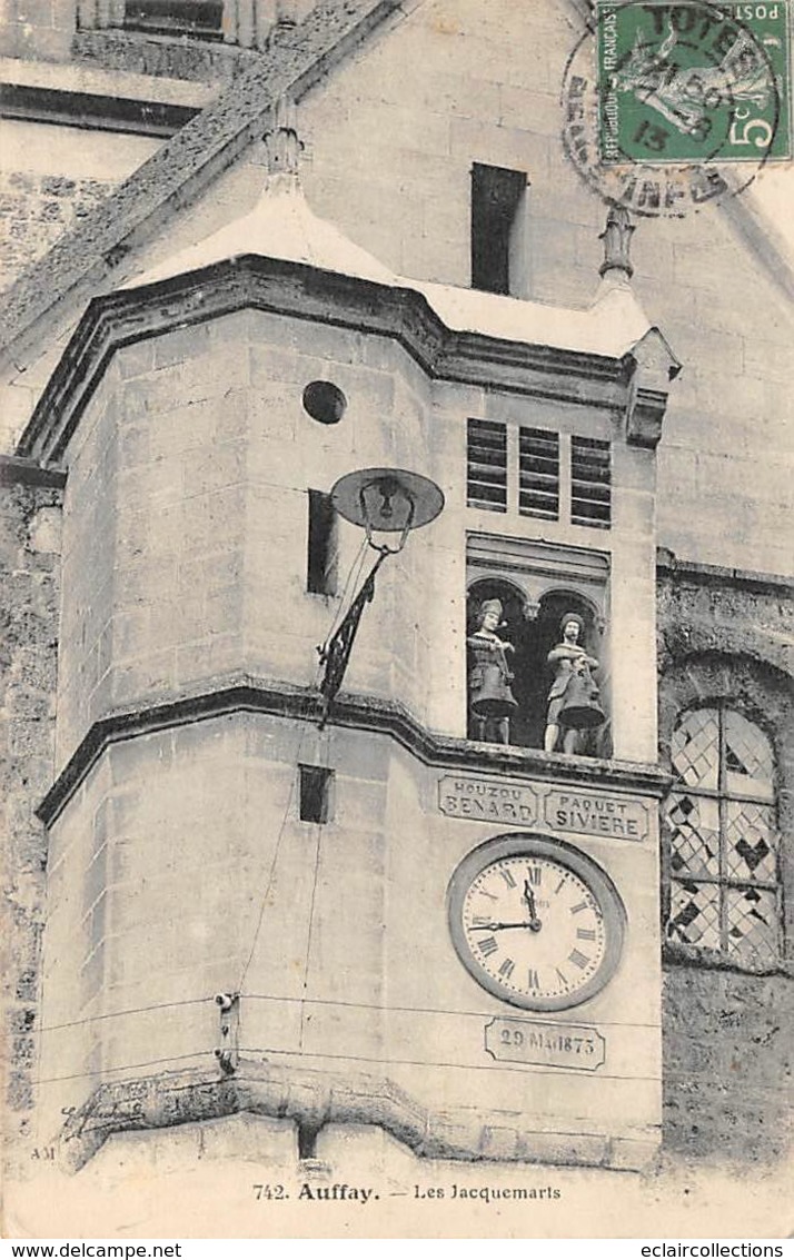 Théme:  Métier.Horlogerie.Orfèvrerie.Bijouterie .Auffay 76. Les Jacquemarts  (voir Scan) - Autres & Non Classés