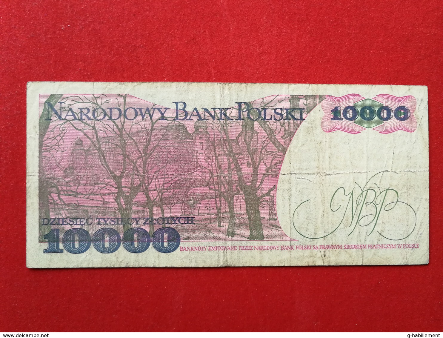 Poland - 10 000 Zlotych 1988 Pick 151  - Tb+ / F+ ! (CLVO24) - Poland