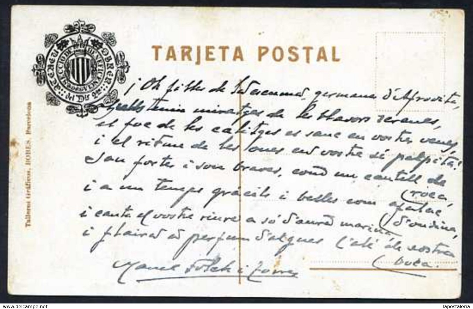Texto Y Firma *Manuel Folch I Torres (Barcelona 1877-1928)* Escritor Y Abogado. - Manuscritos