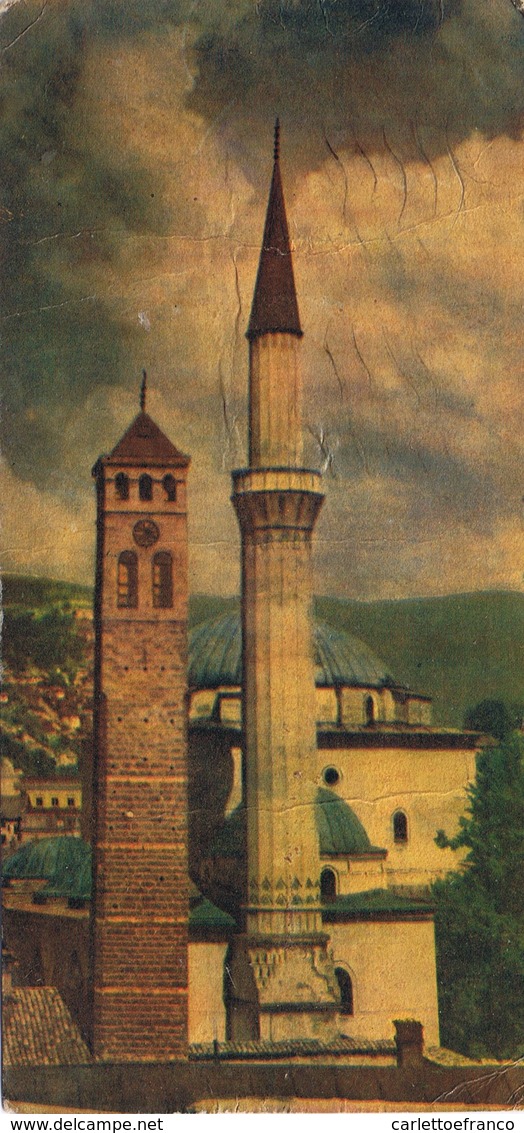 Sarajevo - Beg's Mosque And The Clostower - Pieghe - Bosnia Erzegovina