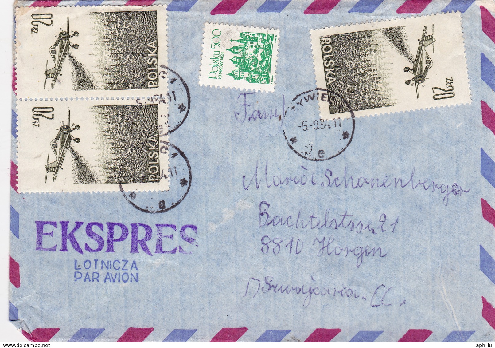 Brief In Die Schweiz (br3887) - Storia Postale