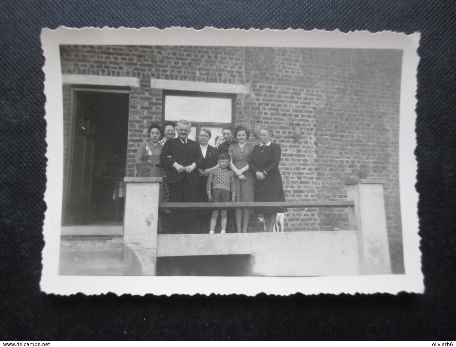 LOT 12 PHOTOS BELGIQUE (M1899) TONGRINNE / SOMBREFFE (2 vues) 1944 chez le docteur Douchamps