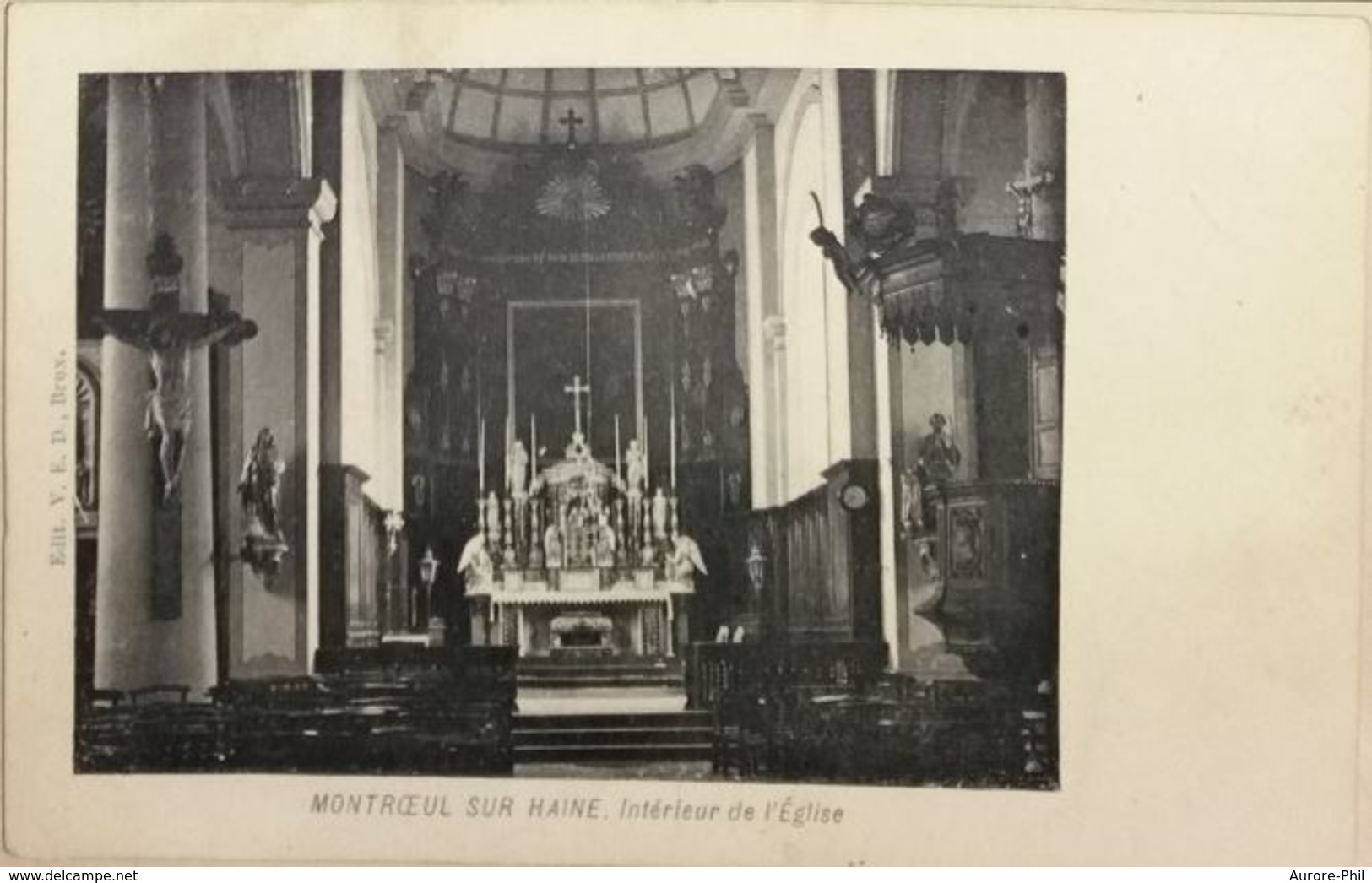 Montroeul Sur Haine - Intérieur De L'Eglise - Hensies