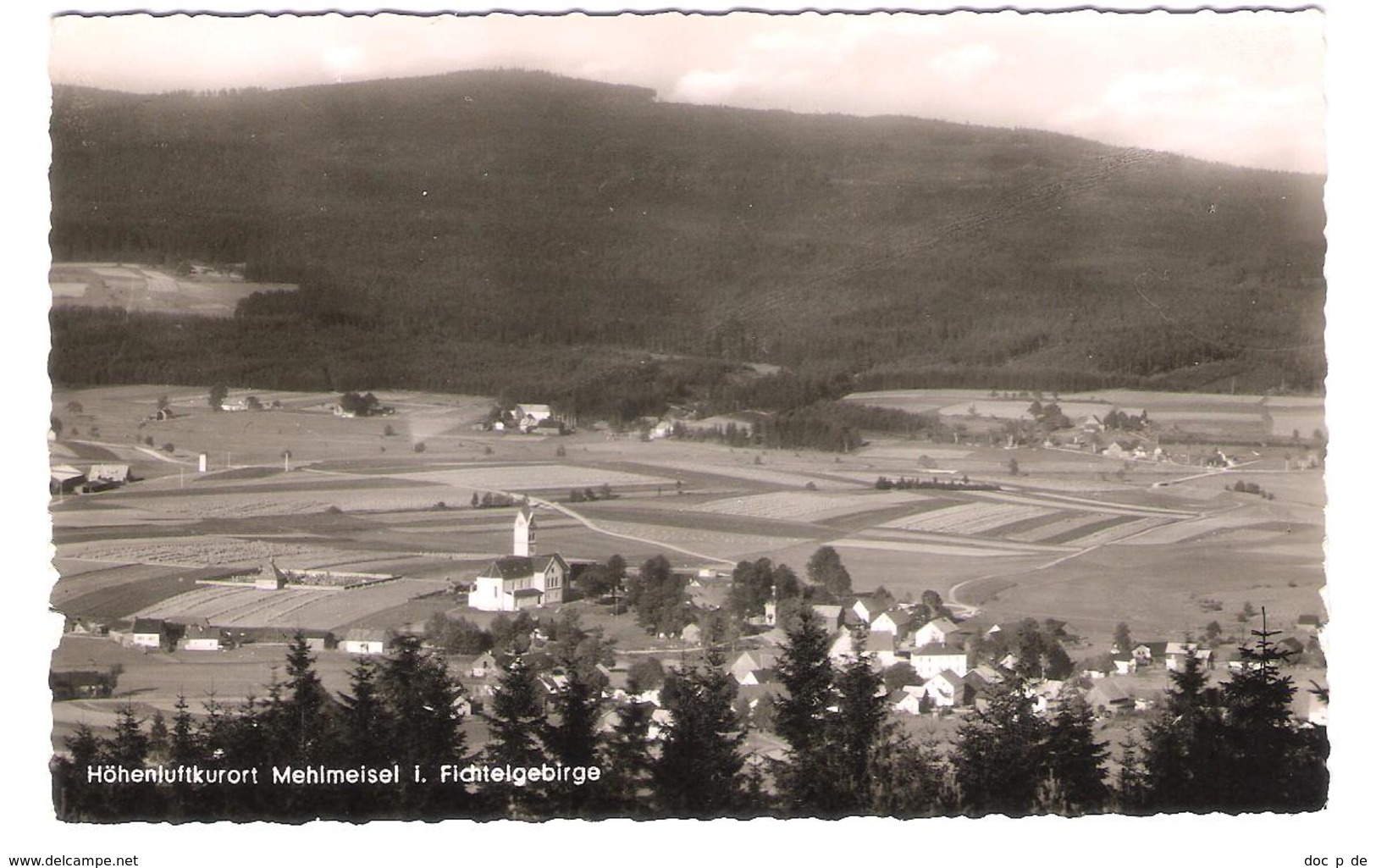 Deutschland - 8591 Mehlmeisel Im Fichtelgebirge - Alte Ortsansich - Marktredwitz