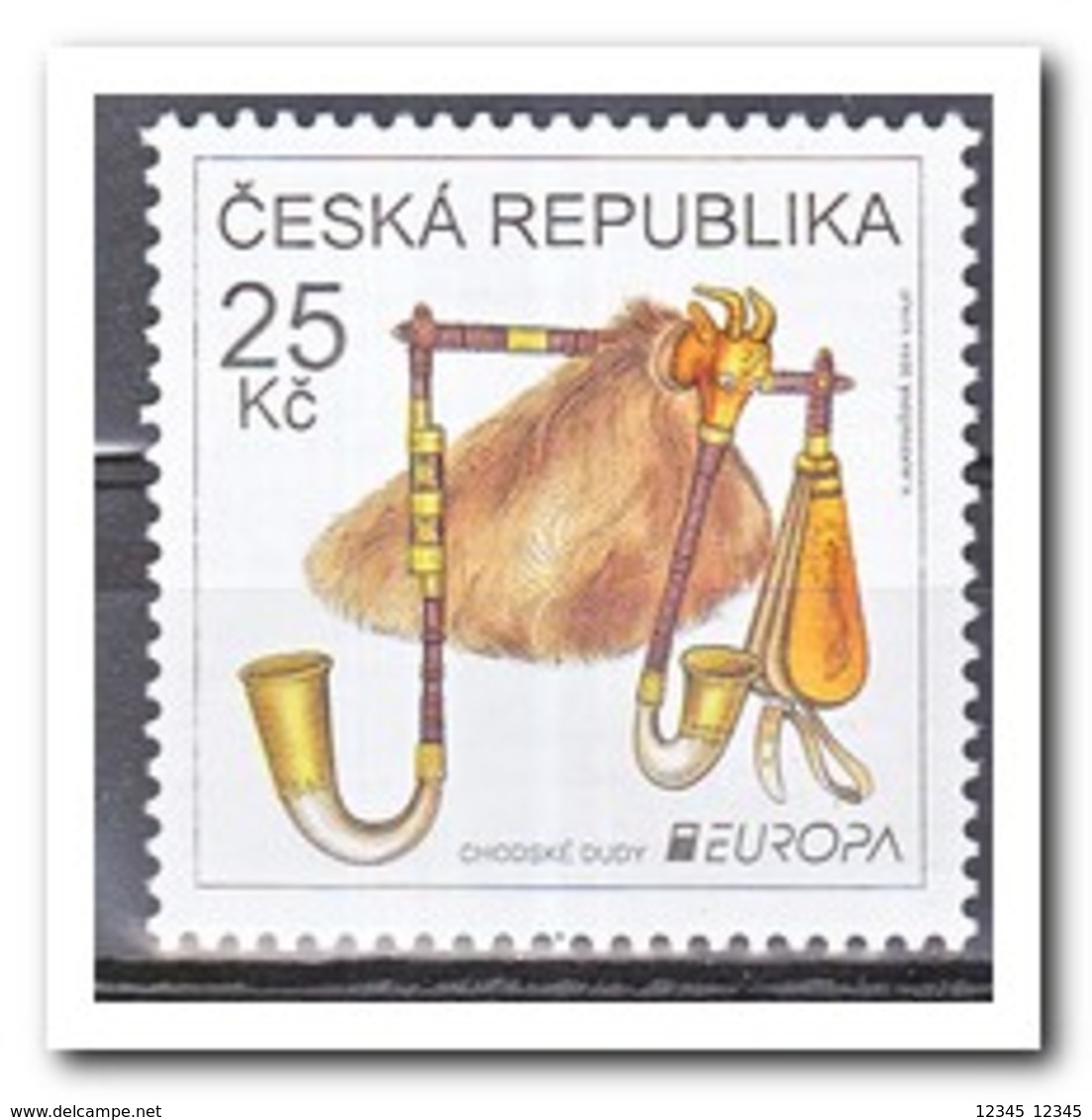 Tsjechië 2014, Postfris MNH, Europe, Cept, Music Instruments - Ongebruikt