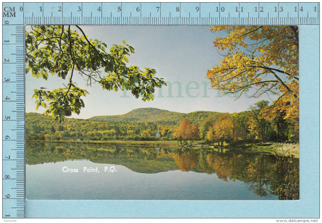 Cross Point Quebec -  Photo Par H.P. Detjens -  Carte Postale, Postcard - Autres & Non Classés