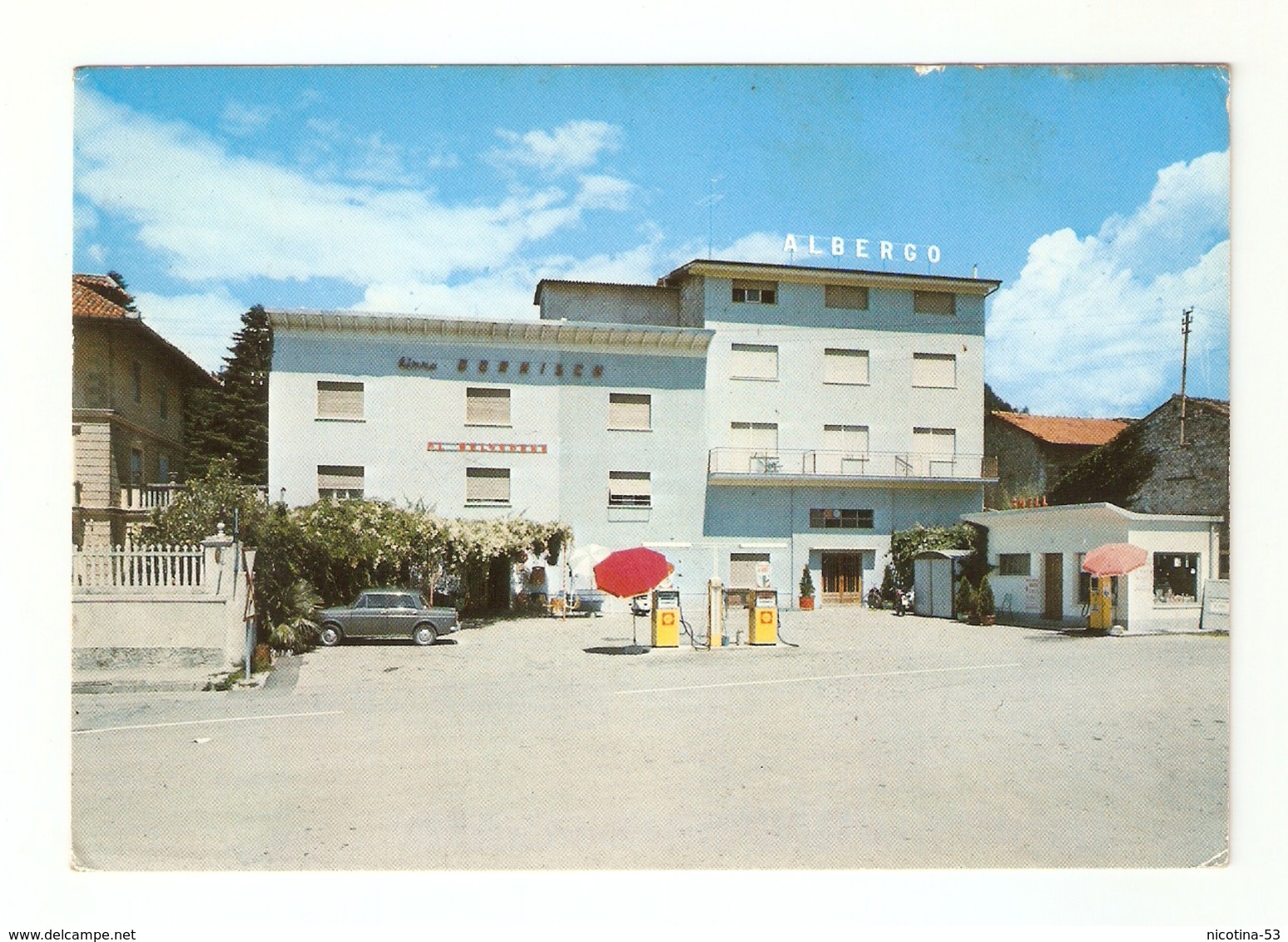 CT--02519-- SEQUALS (PORDENONE) ALBERGO  " BELVEDERE " AMO DELLE CASE-VIAGGIATA 1976 - Altri & Non Classificati