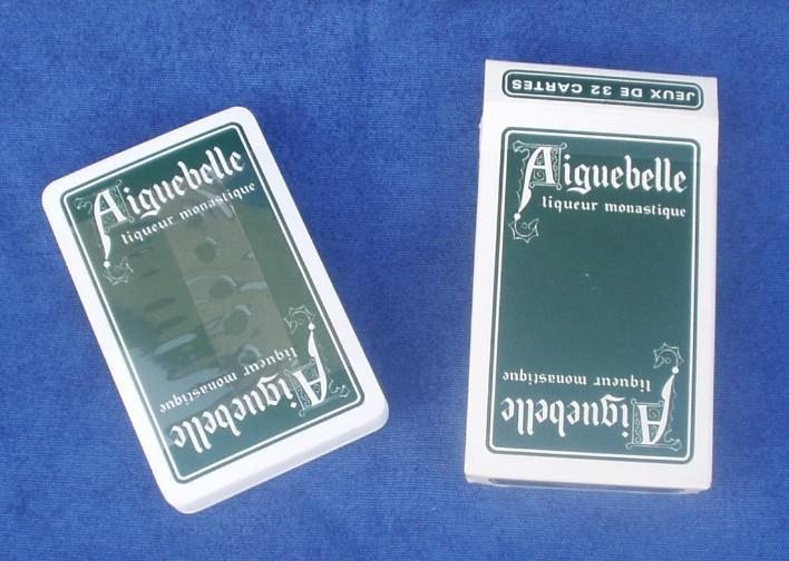 Jeu De Cartes "AIGUEBELLE" Liqueur Monastique. - 32 Cartes