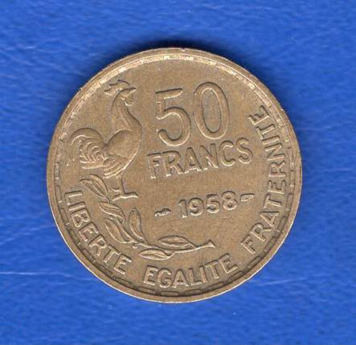 50  Fr  1958  Rare - Autres & Non Classés