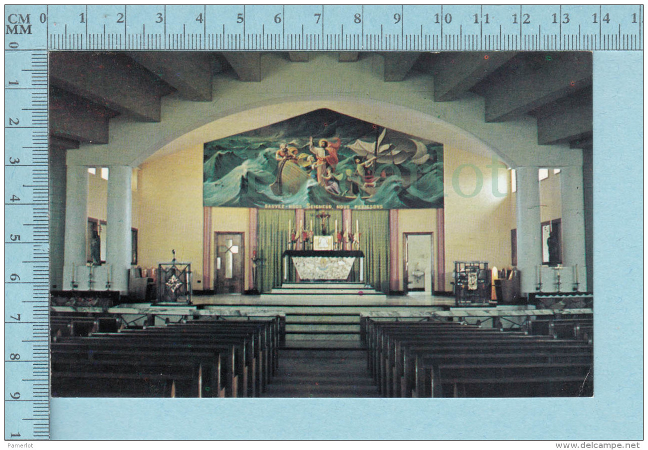 -  Fresque Interieur D'une Eglise ( Sauvez Nous Seigneur Nous Perissons  - Carte Postale, Postcard - Eglises Et Couvents