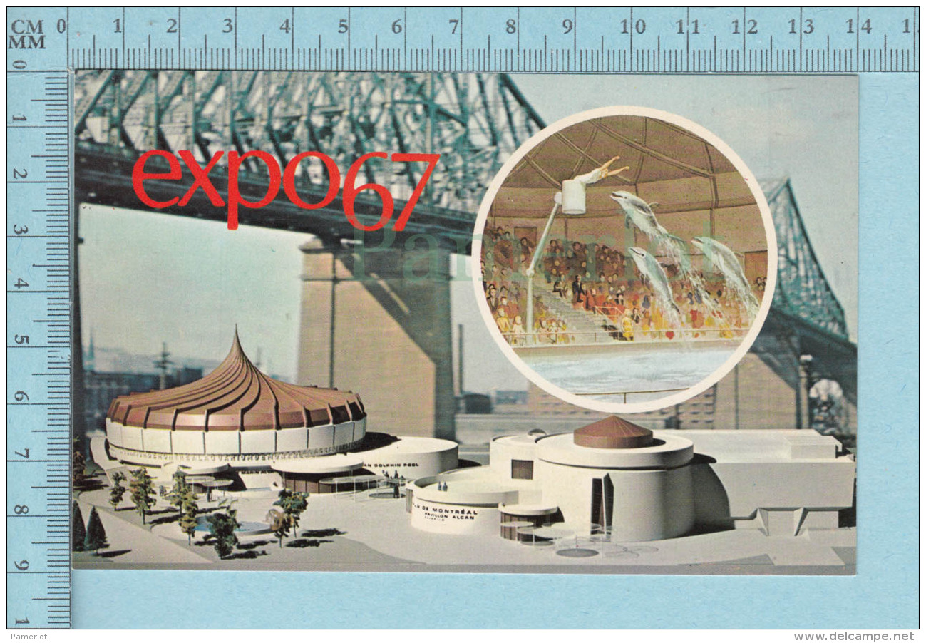 Expo67 - Terre Des Hommes,  Pavillon Alcan  - Carte Postale, Postcard - Expositions