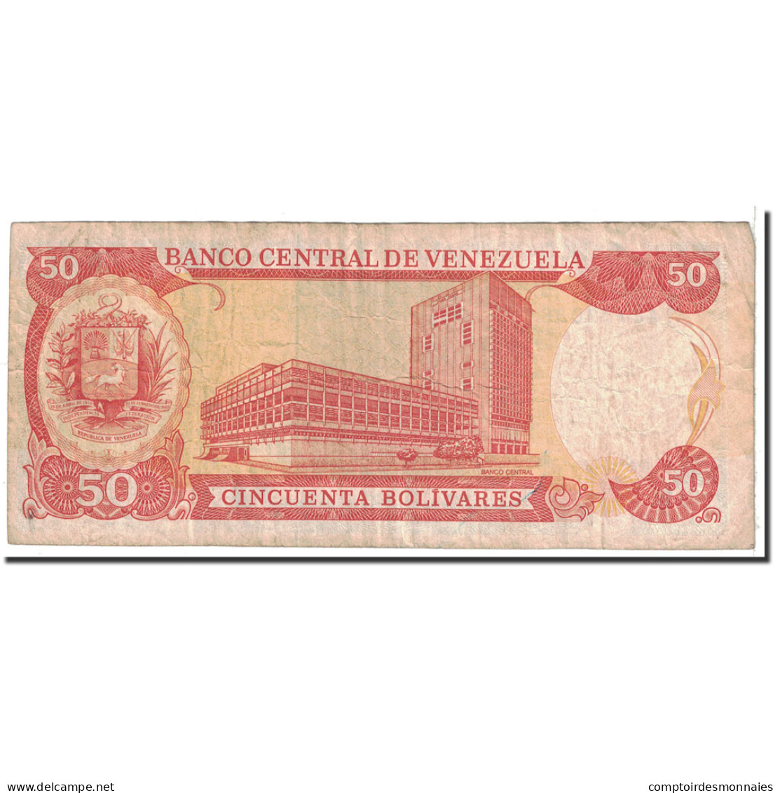 Billet, Venezuela, 50 Bolivares, 1998, 1998-10-13, KM:65g, TB - Venezuela