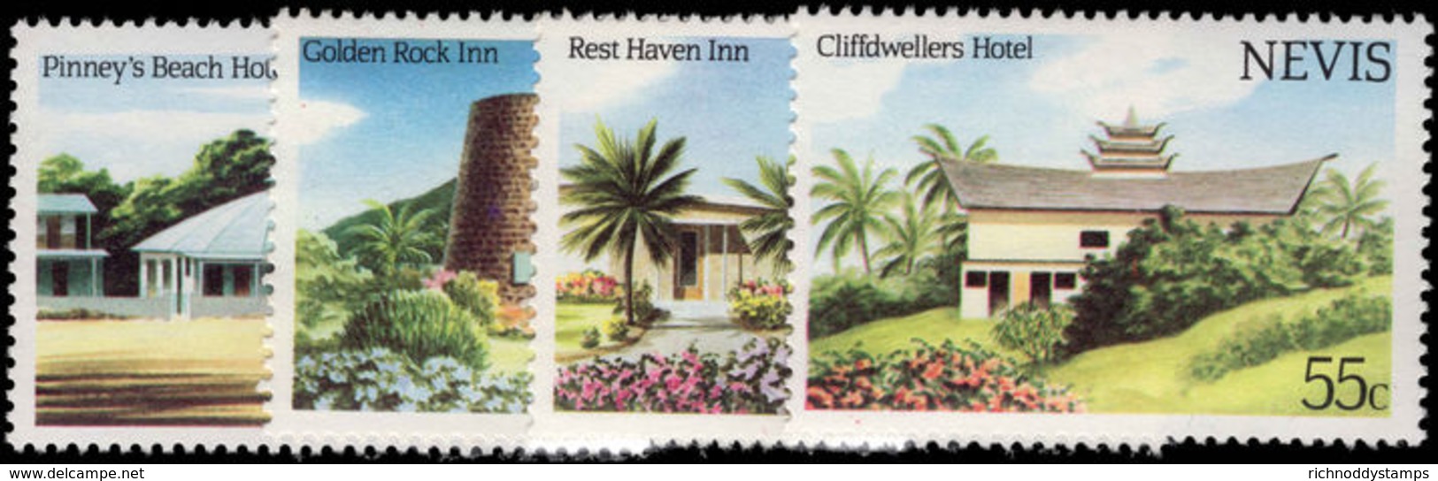 Nevis 1984 Tourism 1st Series Unmounted Mint. - St.Kitts And Nevis ( 1983-...)