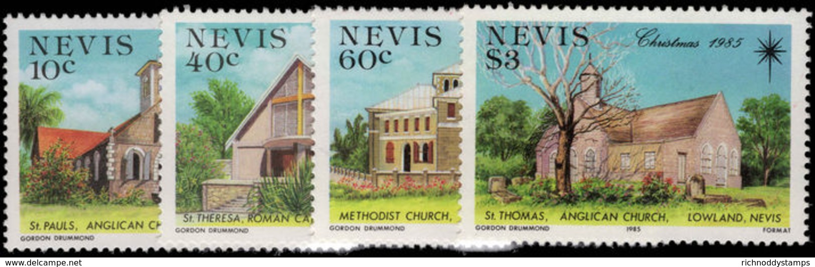 Nevis 1985 Christmas Unmounted Mint. - St.Kitts And Nevis ( 1983-...)