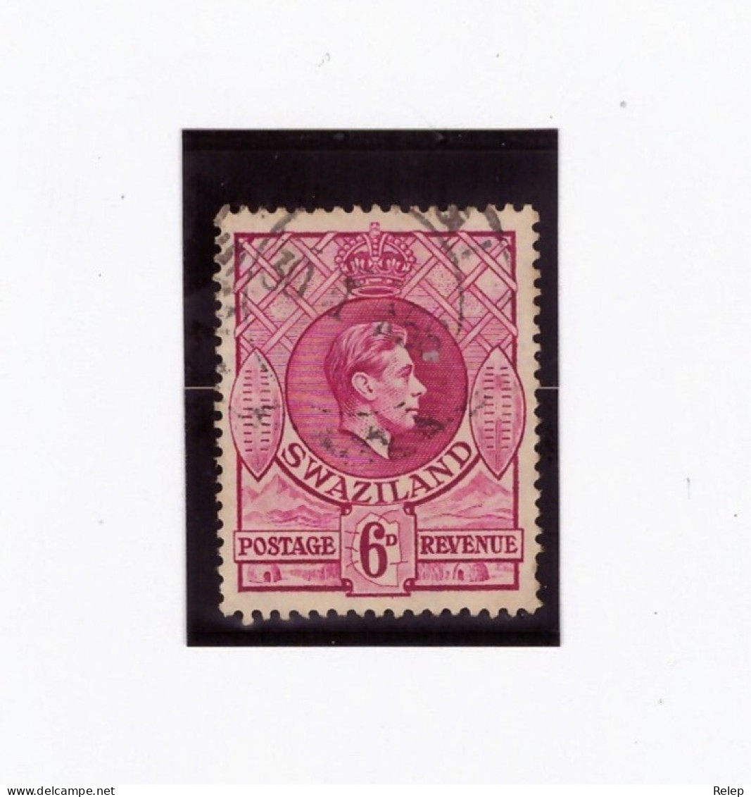 Suazilândia  1938 -1954 King George VI - Swaziland (1968-...)