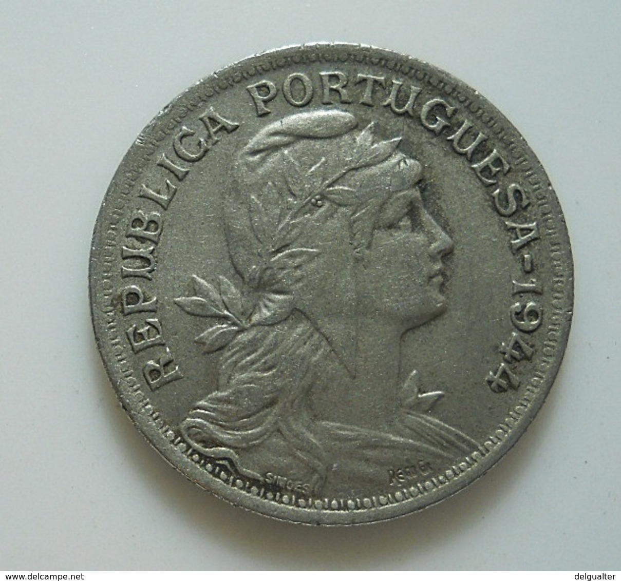 Portugal 50 Centavos 1944 - Portugal