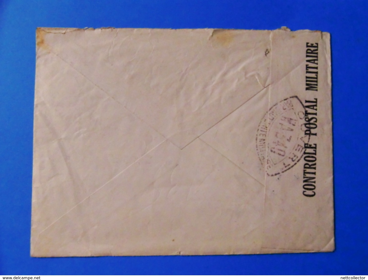 ALGERIE LETTRE RECOMMANDEE ALGER LIEGE AVEC CENSURE MILITAIRE 1940 - Covers & Documents